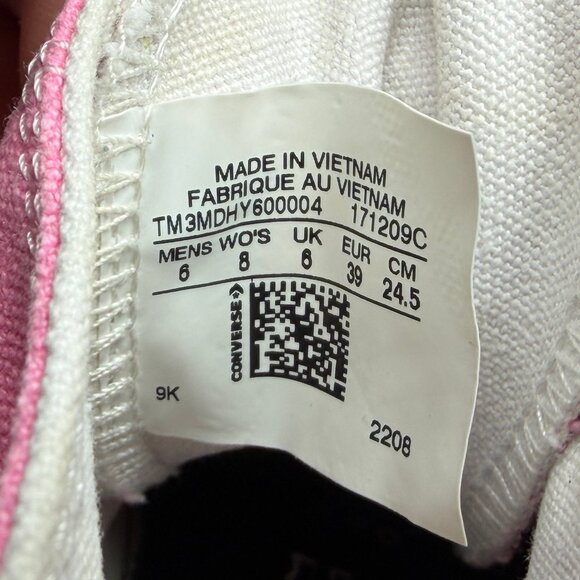 Converse Chuck Taylor All Star Lift Platform Canvas Sneakers Women's Size 8 Pink - Picture 12 of 12